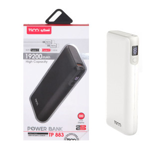 پاوربانک (PD و فست شارژ 45 وات ) TSCO 45W 19200mAh مدل TP 883